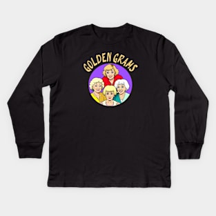 Golden grams Kids Long Sleeve T-Shirt